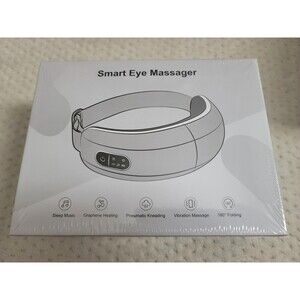 NIB Smart Eye Massager Wearable Stress Sleep Energy Focus Adjustable Four Modes